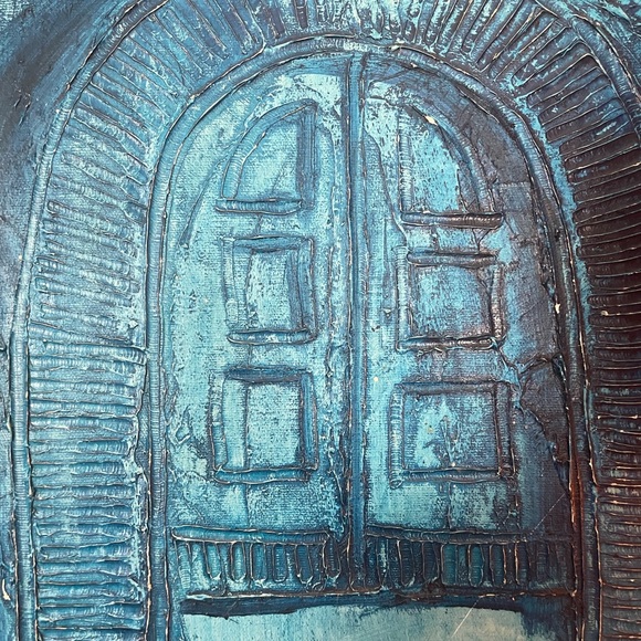 Textured Original Oil Painting Signed - Picture 4 of 12